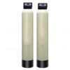 Hệ thống lọc nước sinh hoạt với 2 cột lọc composite 1054 van tự động xử lý nguồn nước đầu nguồn hiệu quả