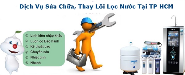 Dịch vụ thay màng lọc RO cho máy lọc nước tại thành phố Hồ Chí Minh