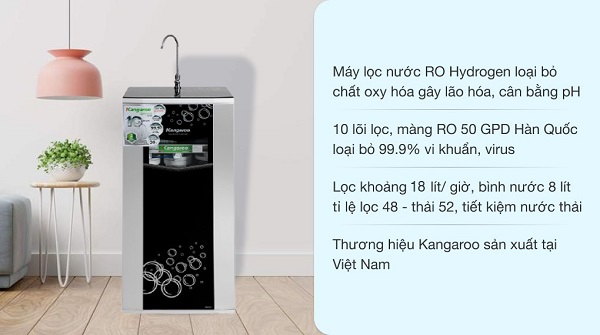 Sơ bộ về máy lọc nước Kangaroo