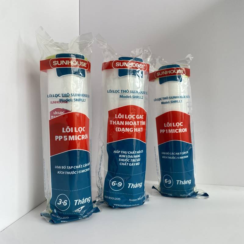 Nên sử dụng bộ 3 lõi 123 Sunhouse chính hãng
